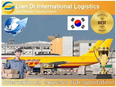 Servizio di consegna DHL Courier Express dalla Cina alla Corea