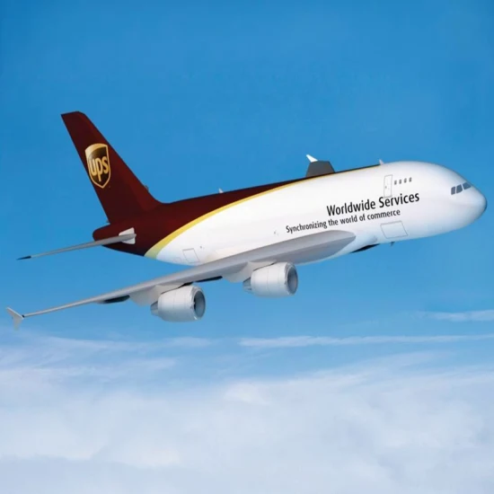 Spedizione espressa, corriere aereo veloce porta a porta dalla Cina all'Europa con DHL UPS FedEx TNT